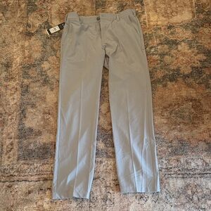 adidas Men's active golf pants in Light Gray
